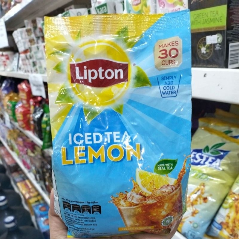 

Lipton Powder Iced Tea Bubuk Minuman Teh Instan 510gr Lokal HALAL