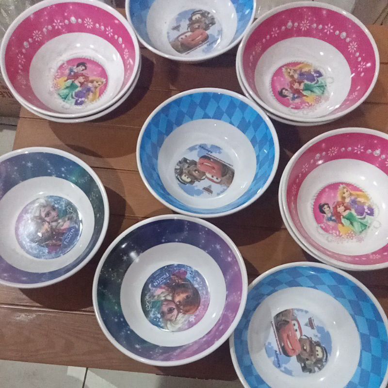 mangkok melamin golden dragon prozen/angel,6.