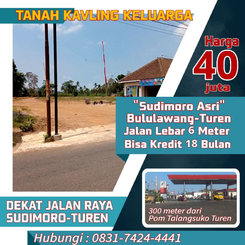 TANAH KAVLING MURAH TUREN