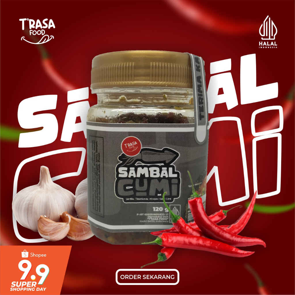 

T'RASA FOOD - Sambel Cumi 120g