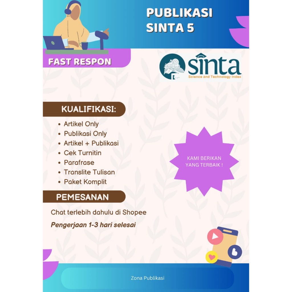 

JASA PUBLIKASI PENGABDIAN MASYARAKAT SINTA 4