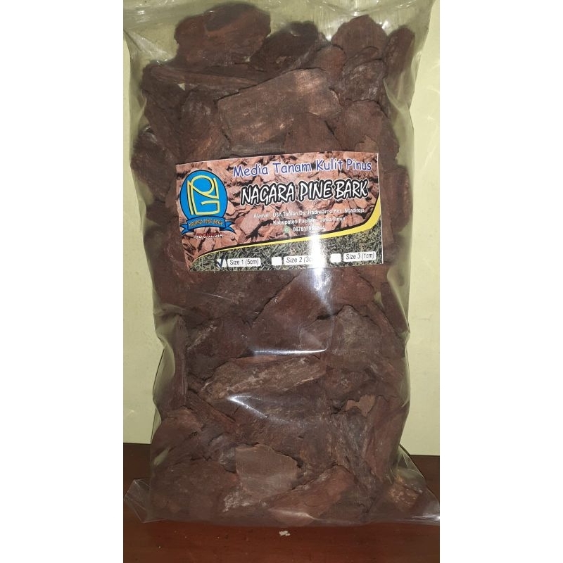 pine bark - media tanam kulit pinus