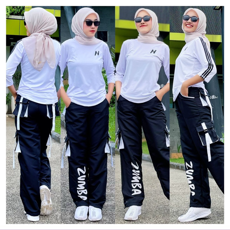 Oneset Hut Ri 81Th Wanita Stelam Merput Wnita Setcell Kulot Sett Celana Cargo One Det Dirgahayu Cwek