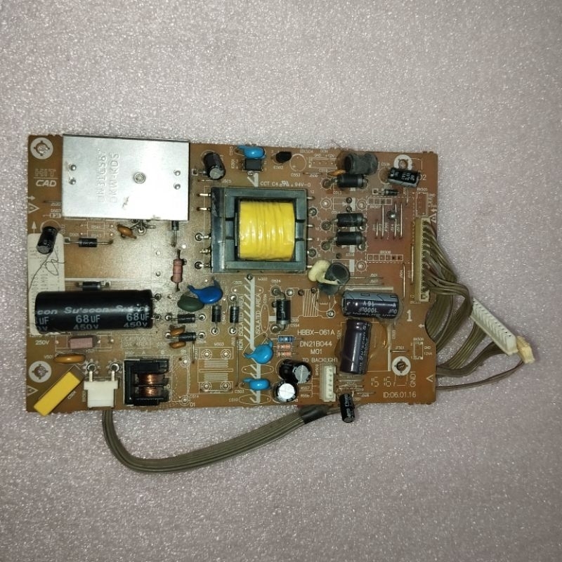 psu tv led polytron PLD22D110