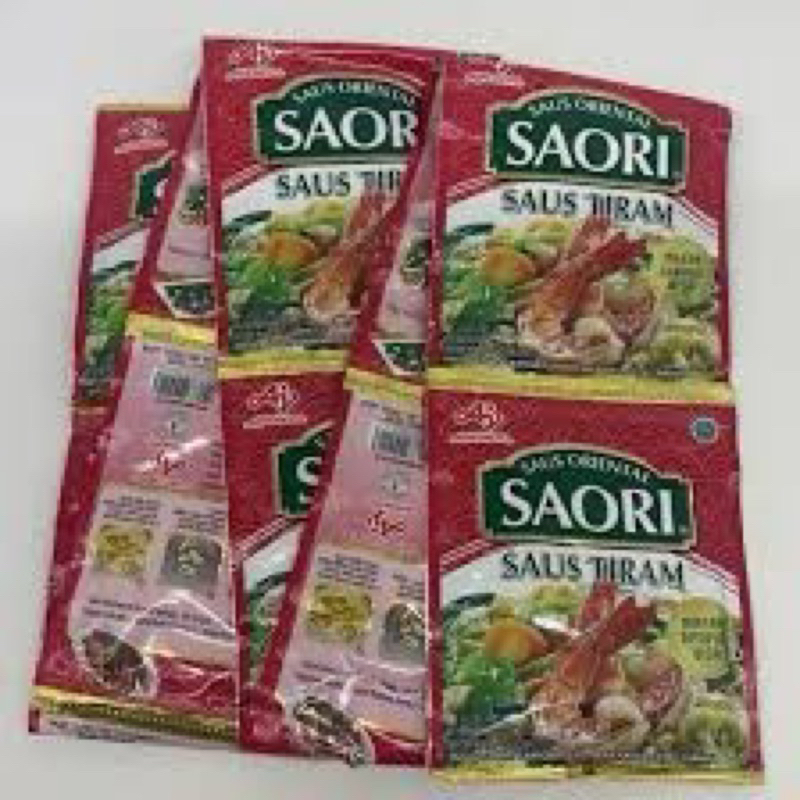 

Saori saus tiram 23ml / rentengan