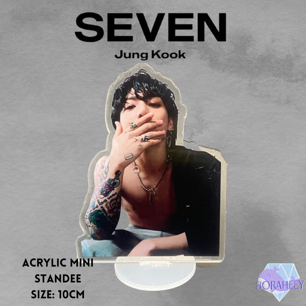 [READY] JUNGKOOK SEVEN ACRYLIC MINI STANDEE AKRILIK BTS DEKORASI MEJA