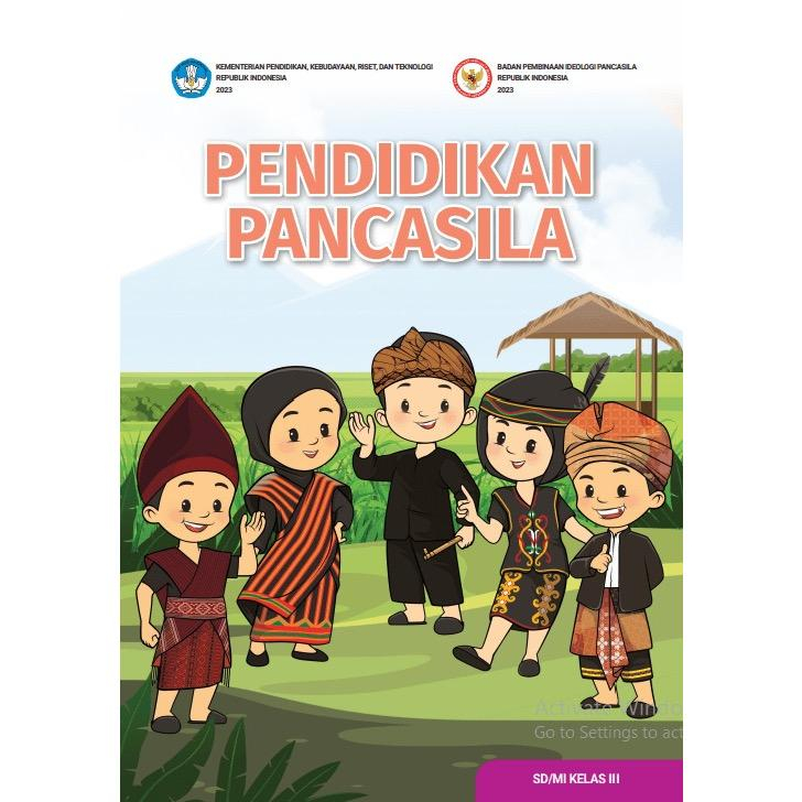 BUKU PENDIDIKAN PANCASILA/PKN KURIKULUM MERDEKA UNTUK SD/MI KEMENDIKBUD