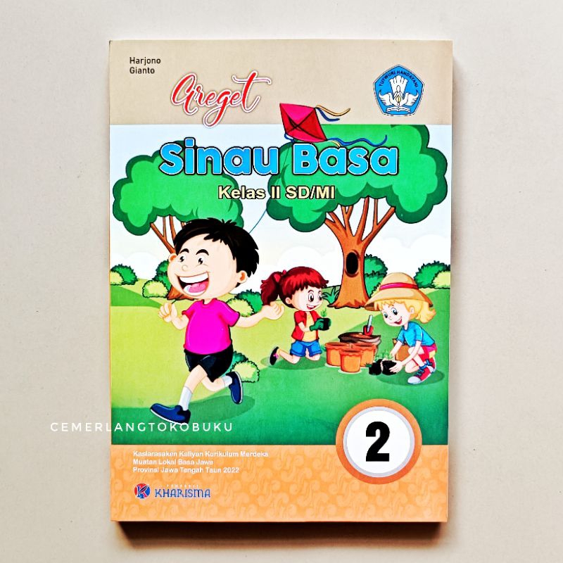 BUKU GREGET SINAU BASA JAWA KELAS 2 SD KURIKULUM MERDEKA