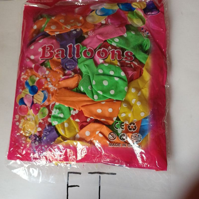 BALON POLKADOT 100 PCS