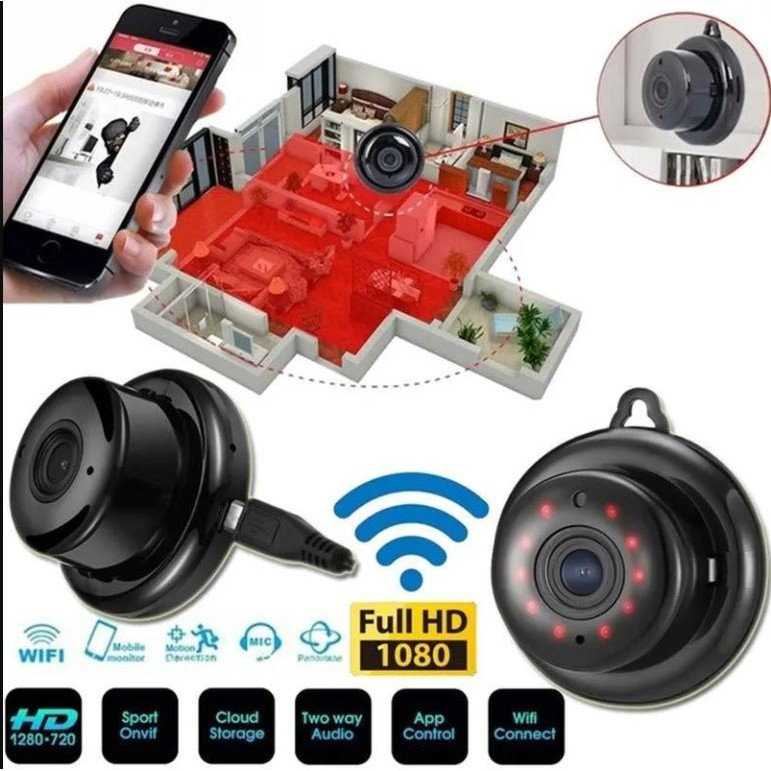 CCTV Lampu V380 Pro 8MP Kamera CCTV Wifi Lampu CCTV 360 PTZ