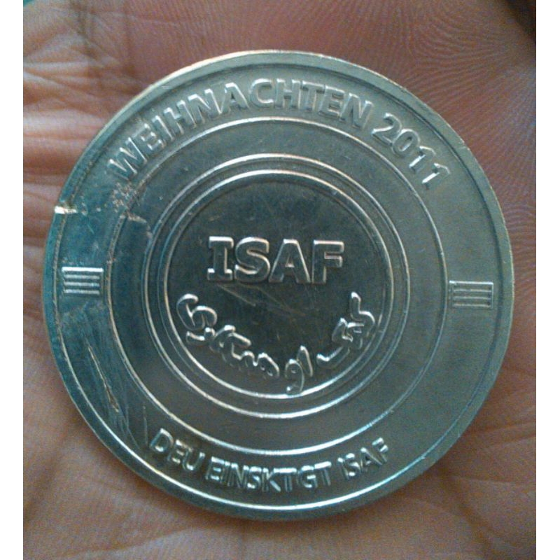 Medali Peringatan Natal Perwira Militer Jerman yang bertugas di ISAF 2011