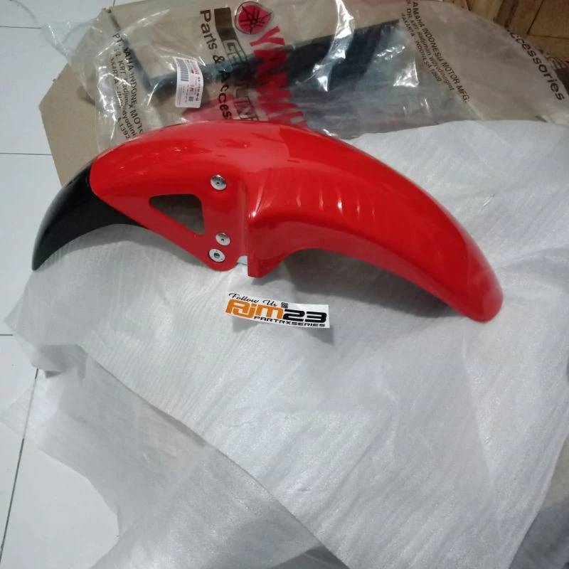 SPAKBOR DEPAN RX KING MERAH CABE ORIGINAL