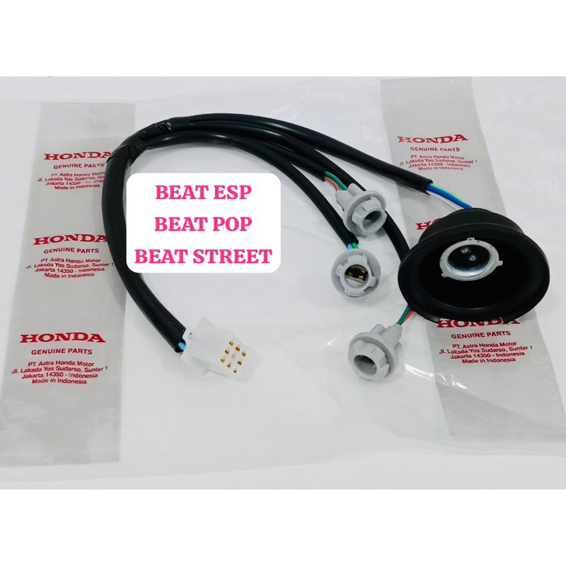 FITING LAMPU DEPAN BEAT ESP BEAT POP BEAT STREET FITTING PITING SOKET LAMPU DEPAN HONDA