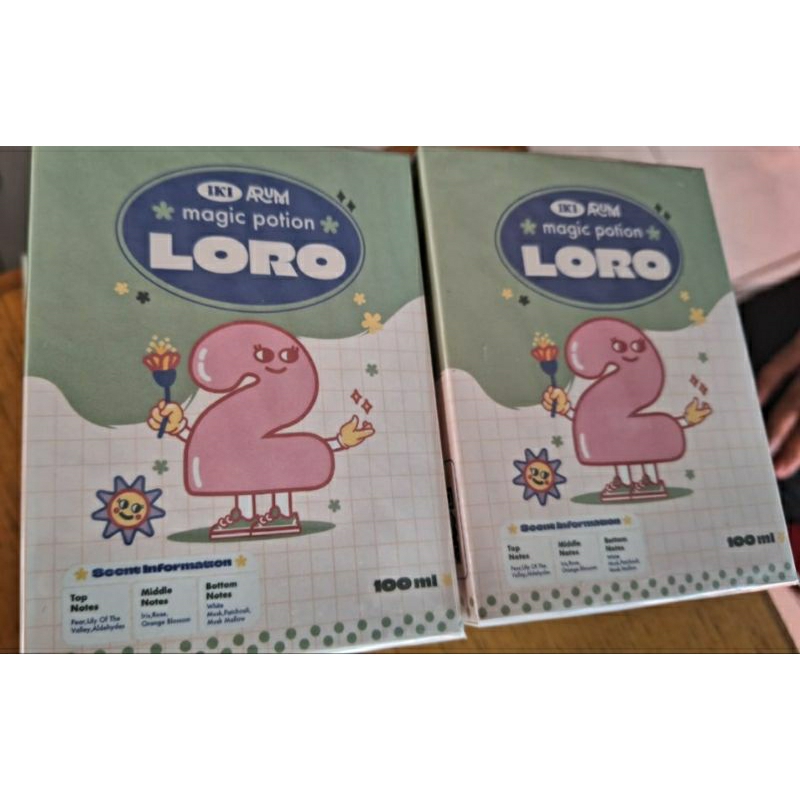 iki arum loro ( Eau De Parfume 100ml)