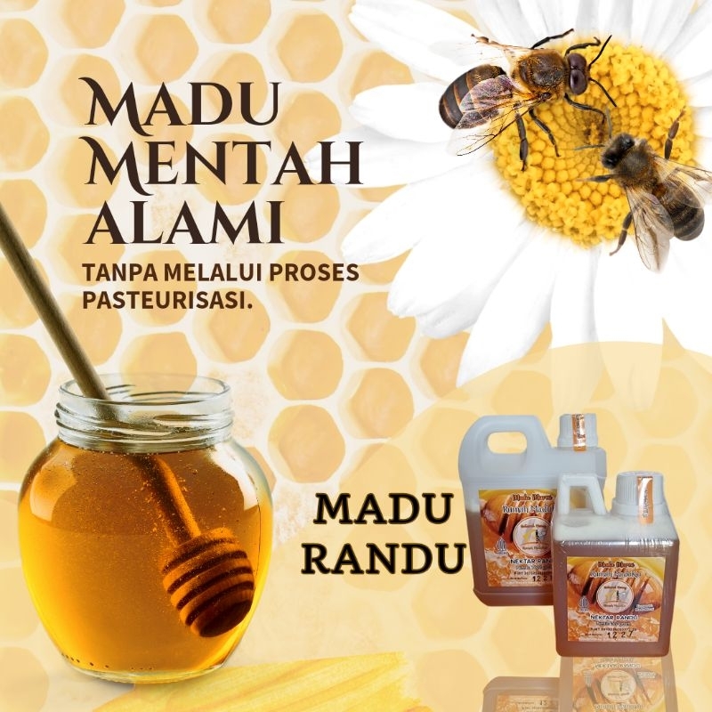 

Rumah Maduku - Madu Murni Madu Asli Madu Randu 500ml/720gr Asli 100%