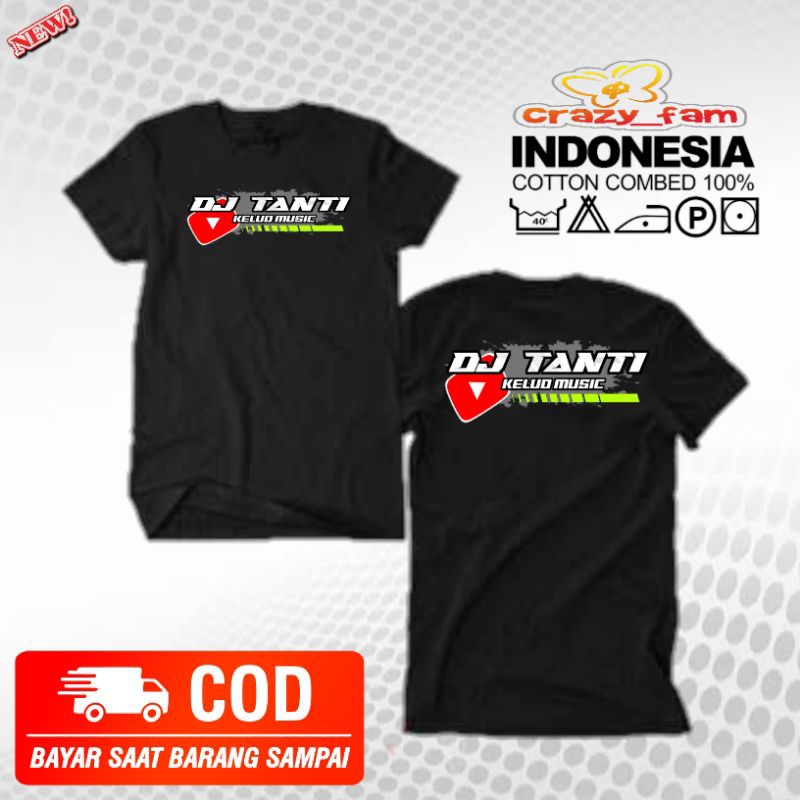 Kaos Baju Dj Tanti Kaos Kelud Music