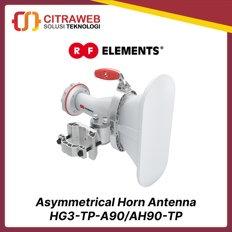 RF elements Asymmetrical Horn TP Antennas HG3-TP-A90