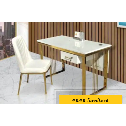 Meja Kerja Import BVLGARI UK. 60x120 Gold Granit - Medan