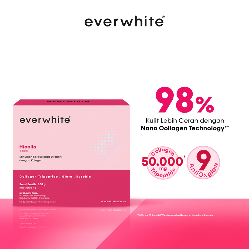 

Everwhite Hicolla Minuman Kolagen Pencerah