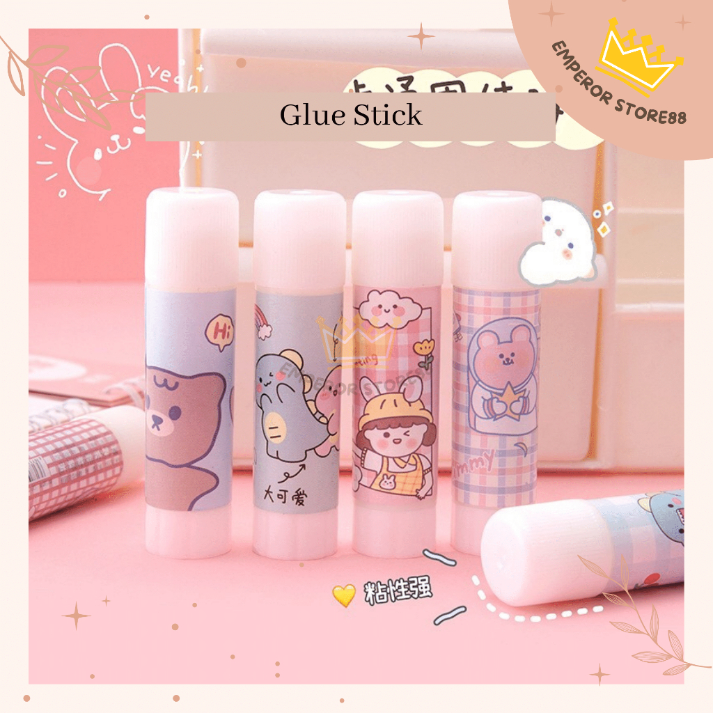 

Lem Kertas / Glue Stick Lem / Lem Putar Motif Karakter