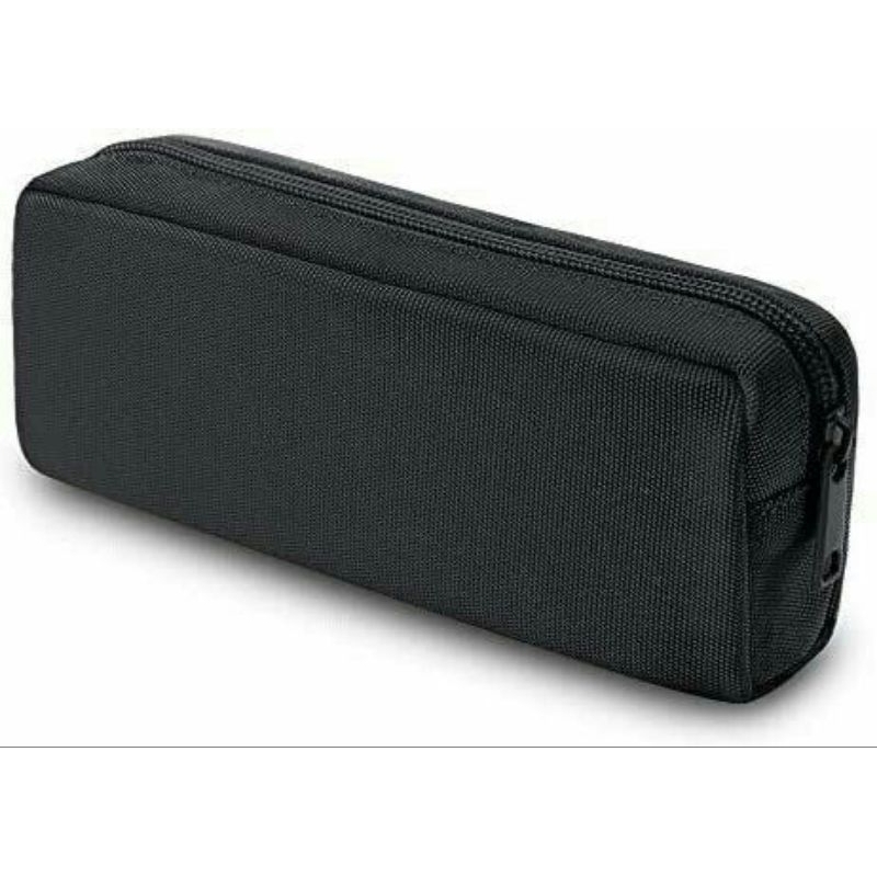 

Sanhe Tas Alat Tulis Hitam, Tas Tempat Pensil Banyak Saku Warna Hitam Matte Kapasitas Besar untuk Siswa