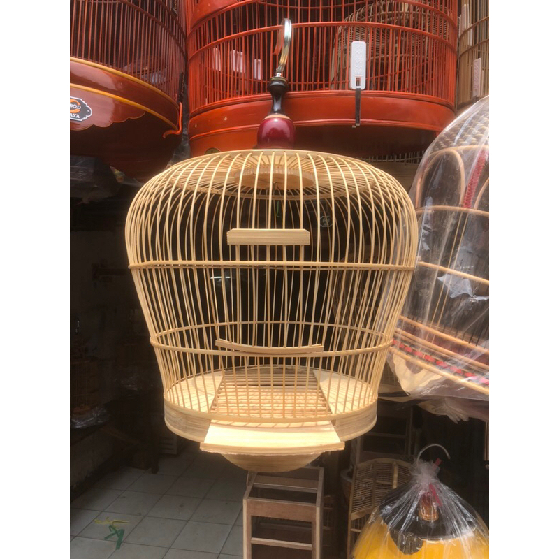 SANGKAR PUTER/TEKUKUR BAMBU SOROKAN