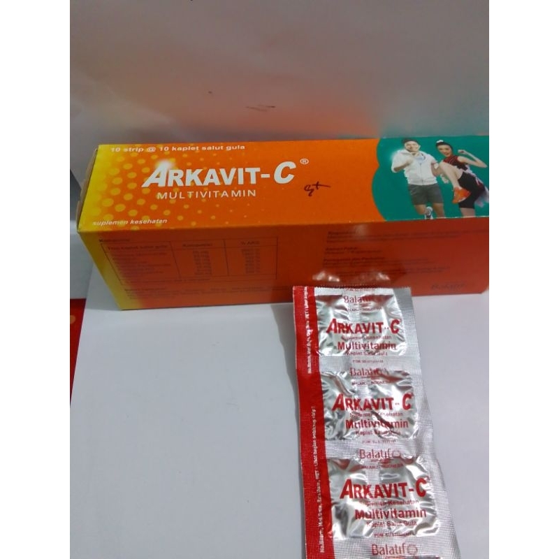 ARKAVIT C MULTIVITAMIN 10 TAB