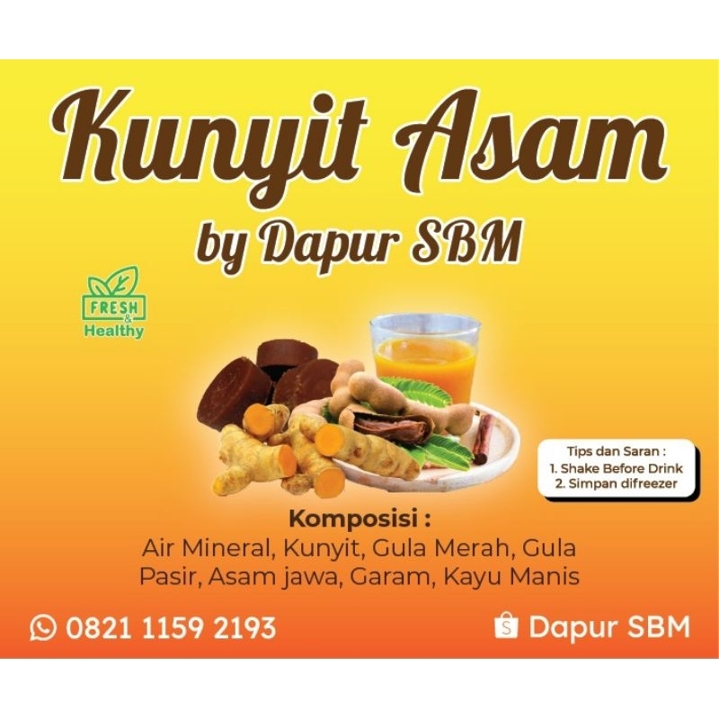 

Kunyit Asem by Dapur SBM