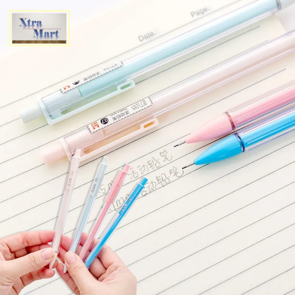

XM - Mechanical Pencil 0.5mm Pensil Mekanik Dengan Klip