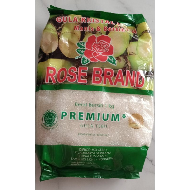 

Rose Brand Hijau Premium 1 Kg