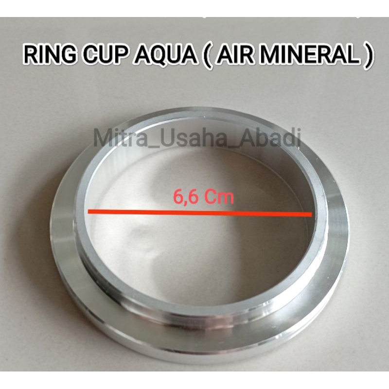 Ring AQUA diameter 6,5 Cm ring cup sealer untuk ukuran cup air mineral