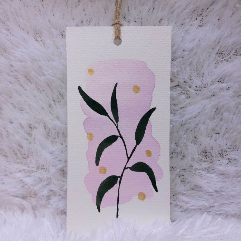 

Pembatas Buku Bookmark Handmade Watercolor