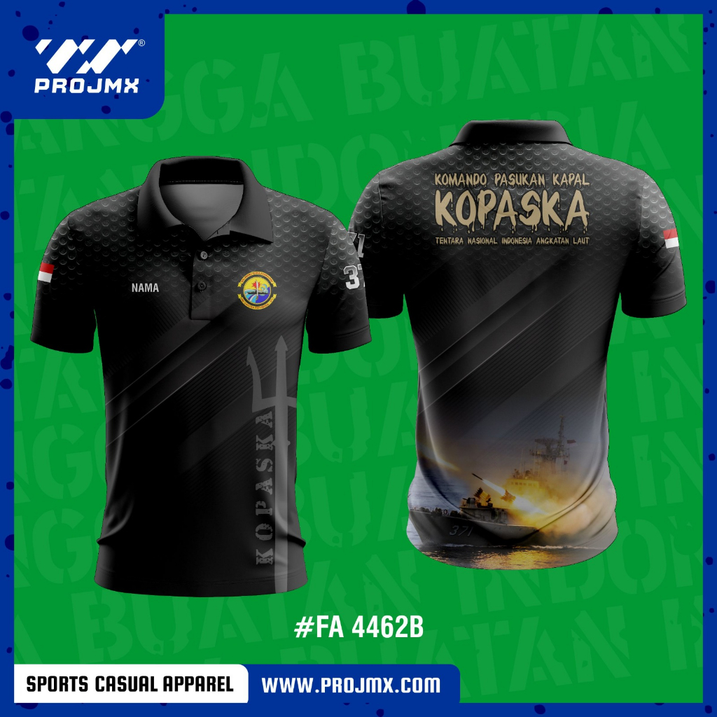 JERSEY MILITER KOPASKA ( BISA CUSTOM )