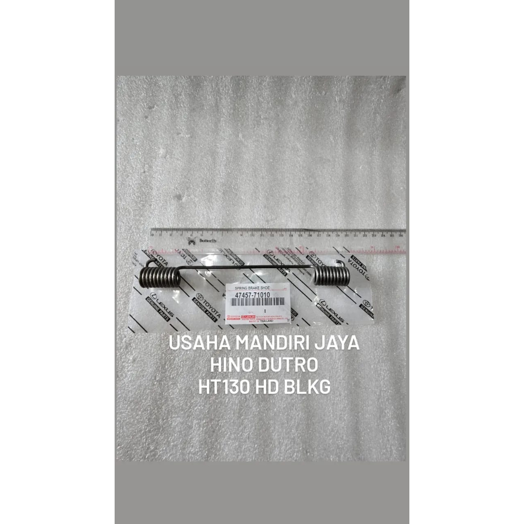 SPRING BRAKE SHOE PER PIRODO KAMPAS REM BELAKANG HINO DUTRO 130 HD