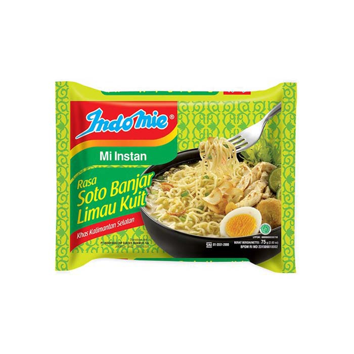 

Indomie Soto Banjar Limau Kulit 75gr