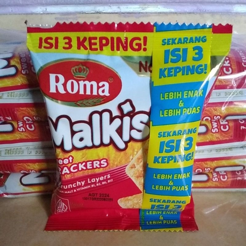 

ROMA MALKIST SWEET CRACKERS free kardus