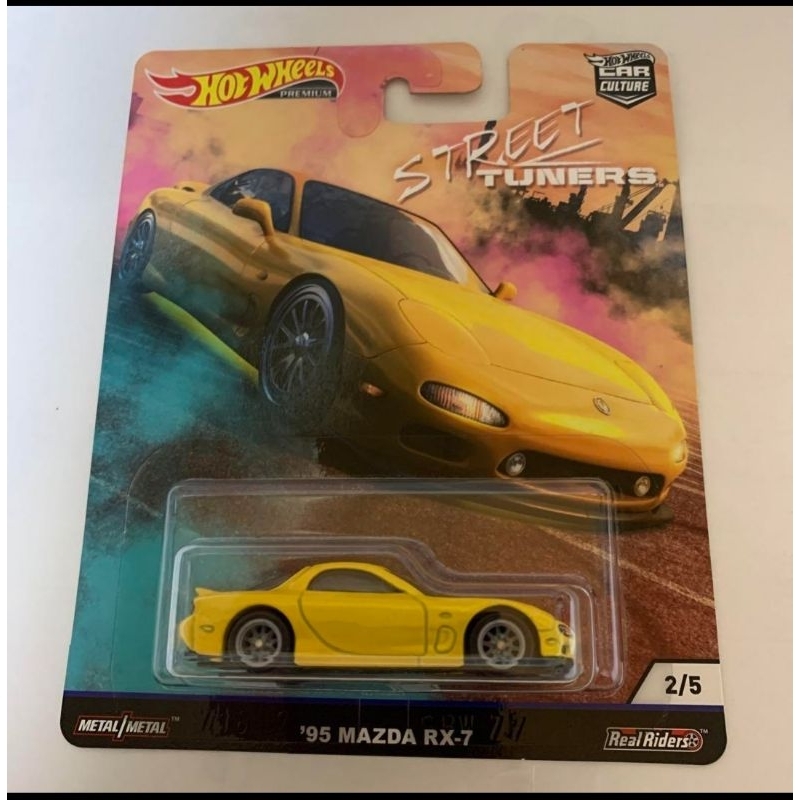 HotWheels '95 Mazda RX-7 Street Tuners Japan Stickers