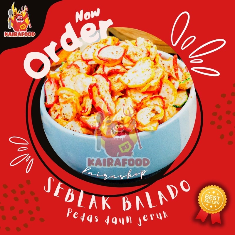 

250 GR KRUPUK SEBLAK CIKRUH DAN BALADO