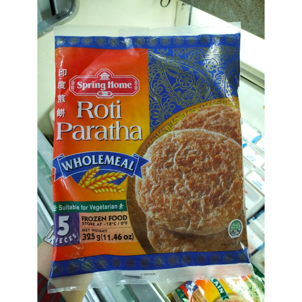 

roti paratha impor malaysia isi 5pcs