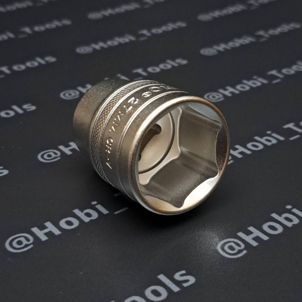 TEKIRO 1/2" MATA SOCK 6 PT 27MM - 1/2 INCH HAND SOCKET 27 MM