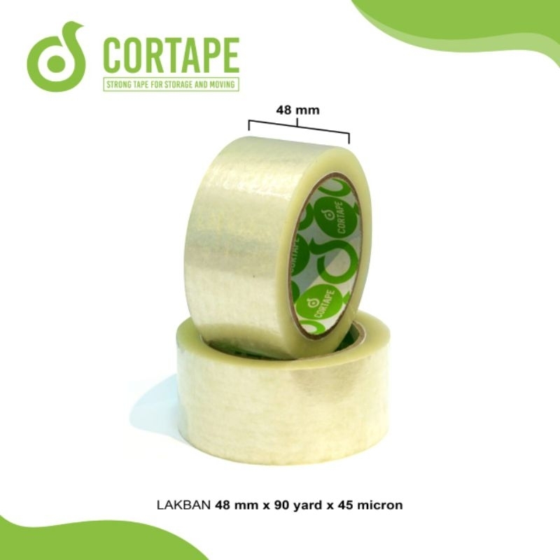 

LAKBAN 48mm x 90yard CORTAPE Plakban Isolasi PREMIUM