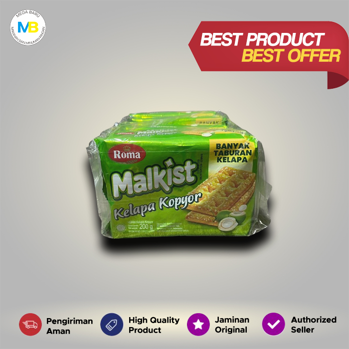 

Malkist Kelapa Kopyor 200 g