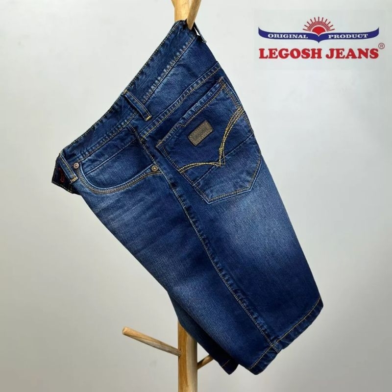 Celana Jeans Pendek Original LEGOSH Jeans Celana Pendek Original Pria Ful