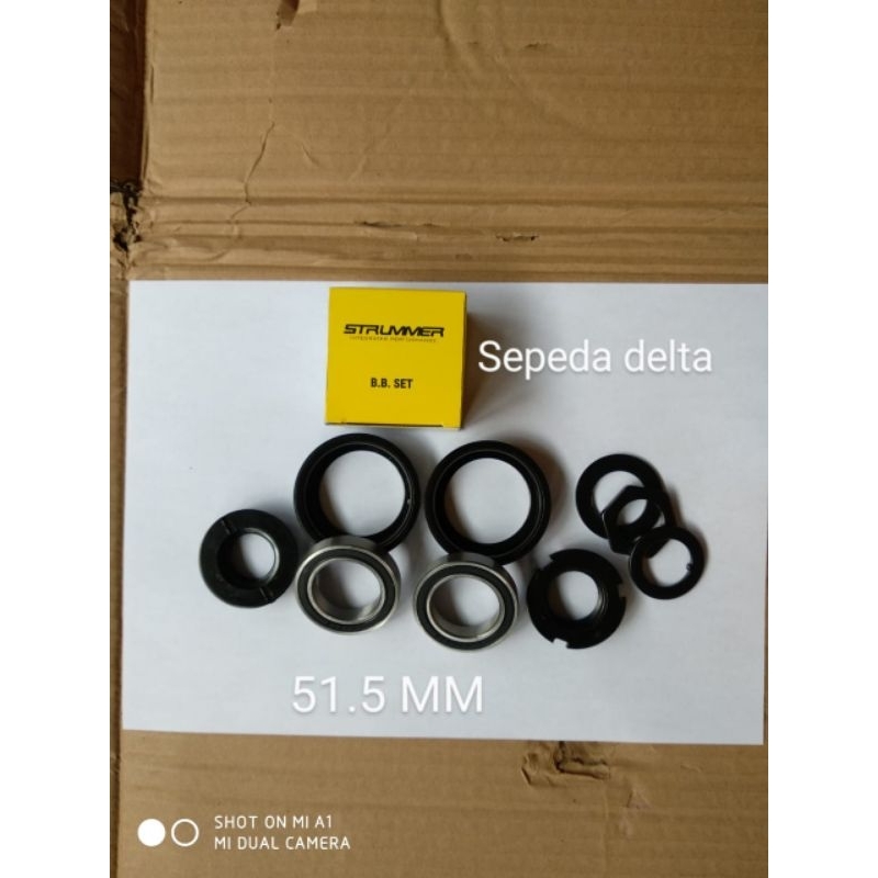 BB SET / KOM GEAR CRANK LANGSUNG BEARING UKURAN 12,16,18 DAN 20 STRUMMER