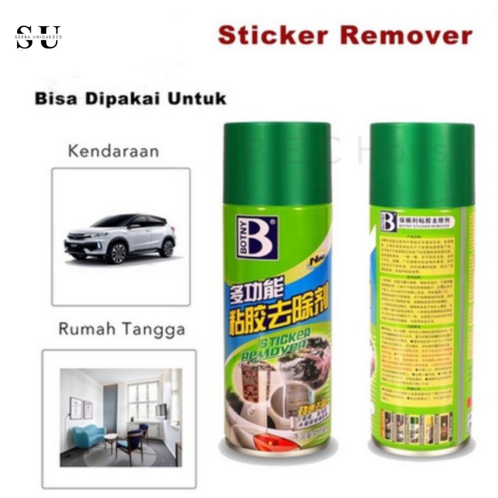 

Stiker Remover Spray Magic Penghapus Bekas Chat Penghilang Stiker