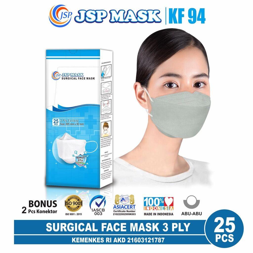 MASKER MEDIS JSP KF94 KN95 SURGICAL MASK