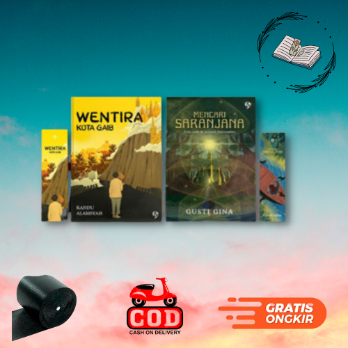 AP - Buku Wentira Kota Gaib & Buku Mencari Saranjana - Gagasmedia - Wentira