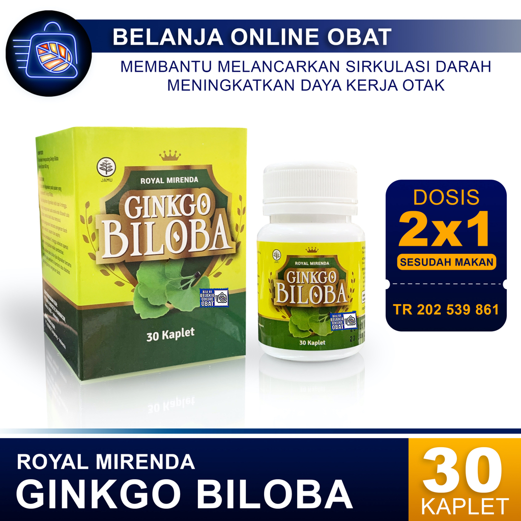 ROYAL MIRENDA GINKGO BILOBA // Meningkatkan Daya Kerja Otak