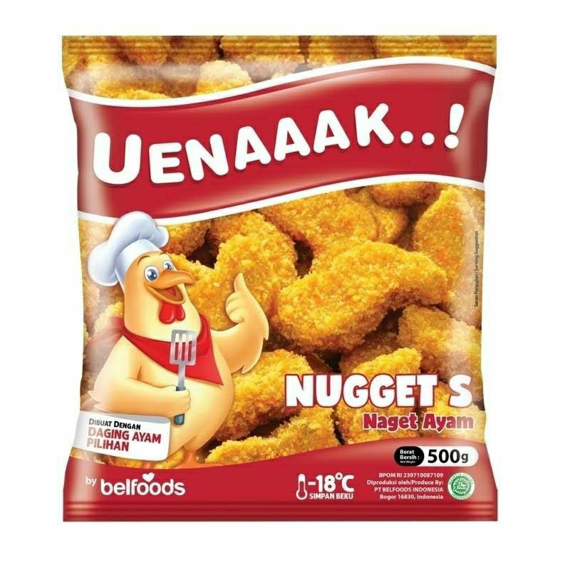 

Belfoods Uenaak Naget S 500 gr