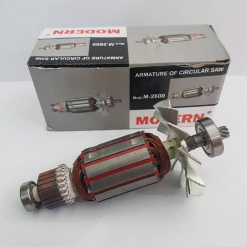 MODERN Armature M-2600L Mesin Circular Saw M2600L Angker M 2600 L M2600 L